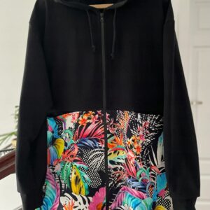 BLUZA NA SUWAK POLSKA płaszczykowa maxi+size